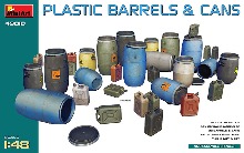 MI49010 1/48 Plastic Barrels &amp; Cans