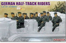 DR6671 1/35 German Half-Track Riders (10 Figures Set)