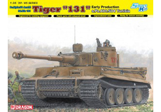 1/35 Tiger I 131s.Pz.Abt.504 Tunisia (Smart Kit)(퓨리 타이거)