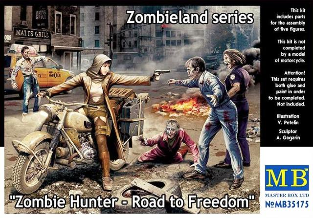 1/35 Zombie Hunter - Road to Freedom(오토바이 미포함)