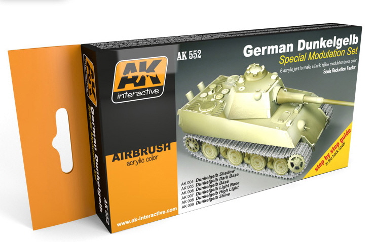 AK552 German Dunkelgelb Modulation Set