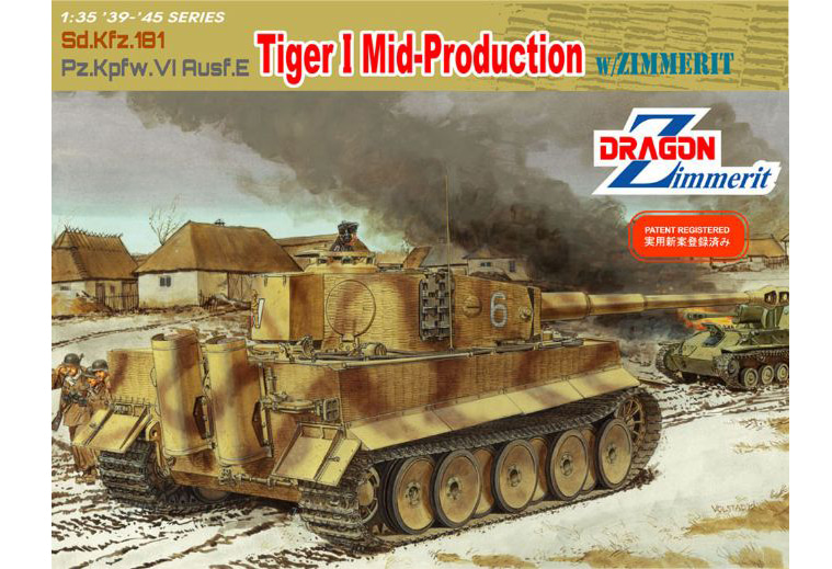 1/35 Sd.Kfz 181 Pz.Kpfw.VI Ausf.E Tiger I Mid-Production w/Zimmerit