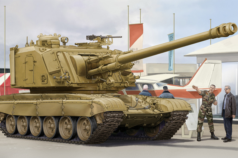 1/35 GCT 155mm AU-F1 SPH Based on T-72