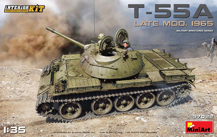 BE37022 1/35 T-55A Late Mod. 1965 Interior Kit